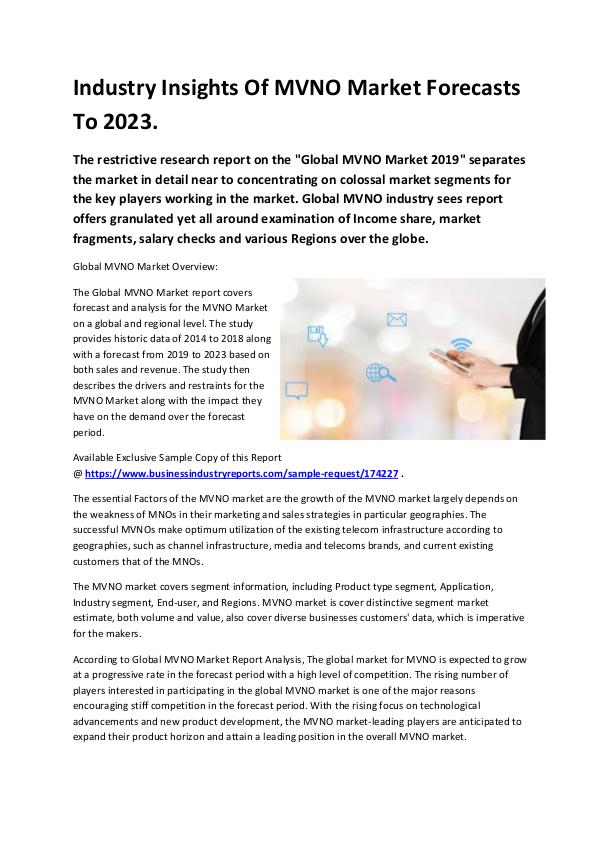 MVNO Market 2019