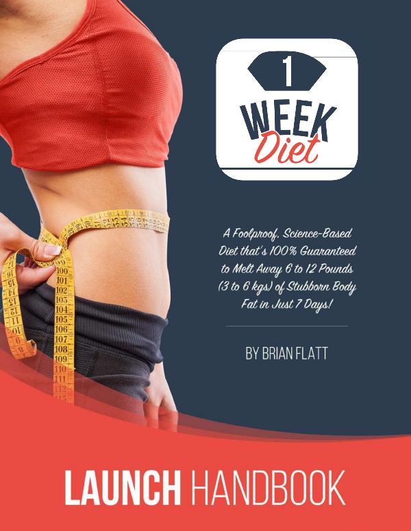 The 1 Week Diet PDF - 1 Week Diet Book Download The 1 Week Diet PDF