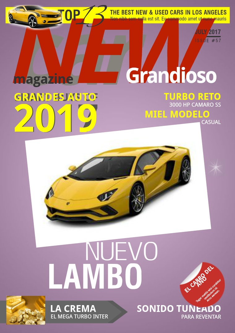 Mi primera revista CARROS