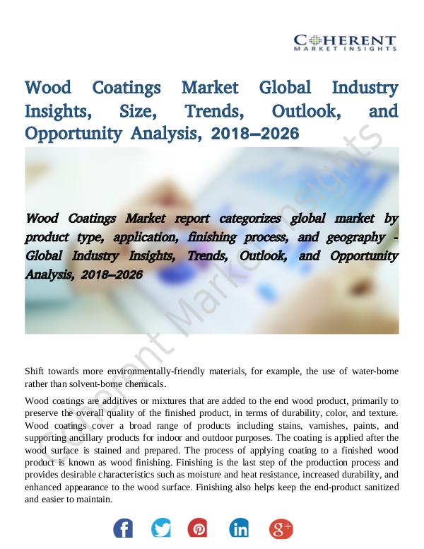 Wood Coatings Market