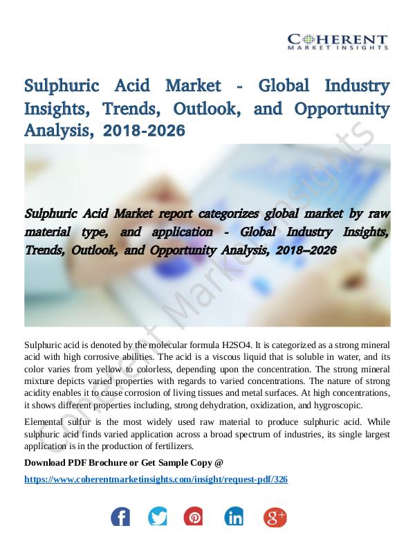 Sulphuric Acid Market