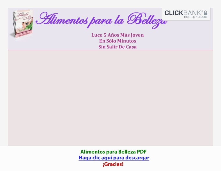 Alimentos para Belleza [PDF]