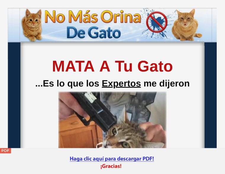 No MasOrina De Gato [PDF] No MasOrina De Gato