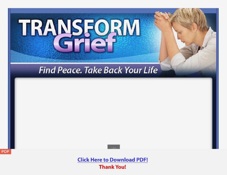 Transform Grief Coaching and Counseling through Grief Stages [PDF]