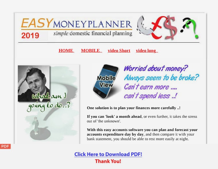 EasyMoneyPlanner 2019 [PDF]