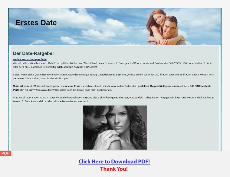 Der Date Ratgeber [PDF]