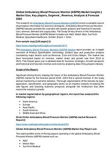 Ambulatory Blood Pressure Monitor (ABPM) Market Insights