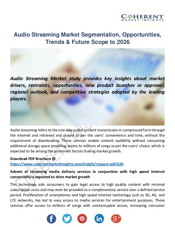 Audio Streaming Market