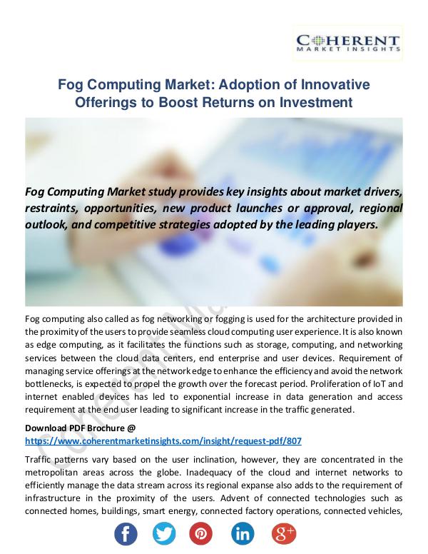 Fog Computing Market