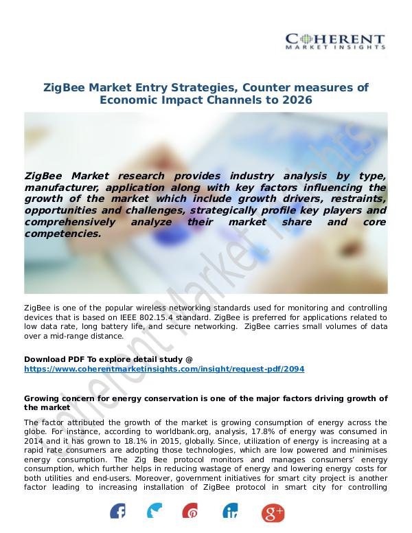 Techno World ZigBee-Market