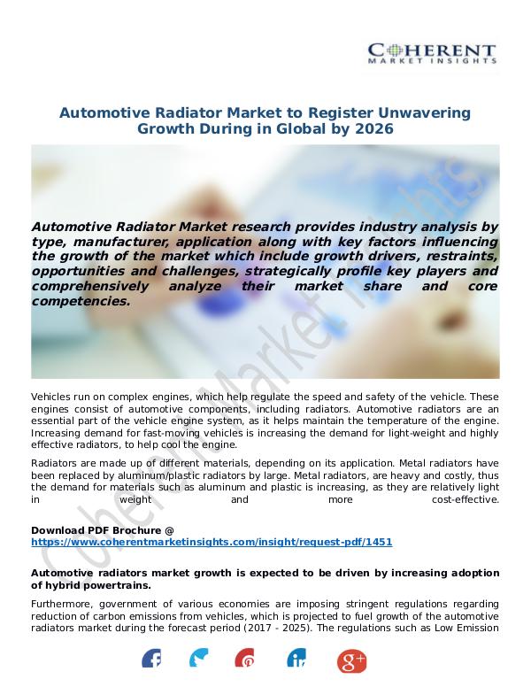 Techno World Automotive-Radiator-Market