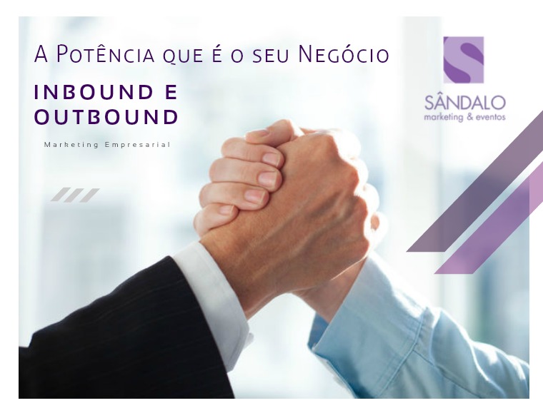 Apresentação Marketing Empresarial e Outbound Sândalo