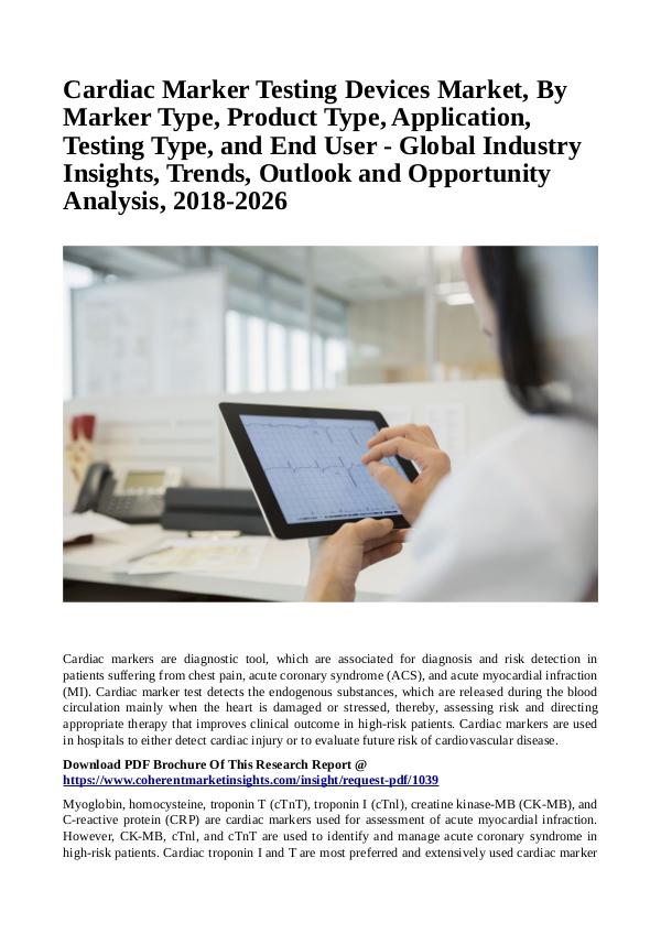 Cardiac Marker Testing Devices Market