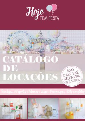 Catálogo de locações quase pronto CATALOGO QUASE PRONTO