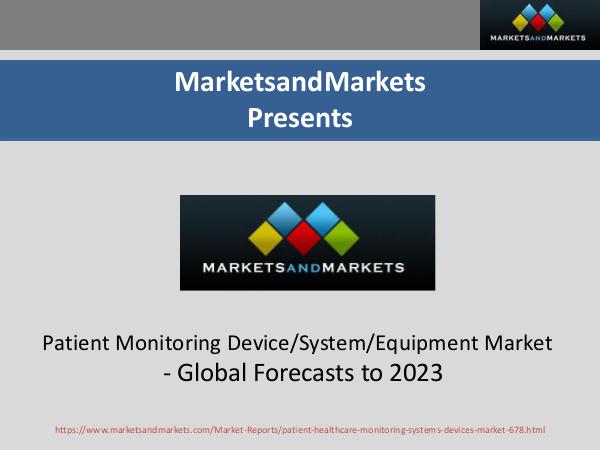 Patient Monitoring Systems Market