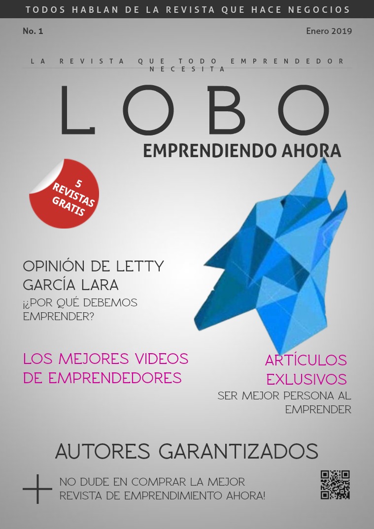 LOBO. Emprendiendo ahora. 1