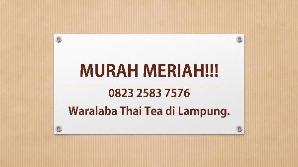 TERHEMAT!!!, 0823 2583 7576, Waralaba Thai Tea Murah di Semarang. MURAH MERIAH!!!, 0823 2583 7576, Waralaba Thai
