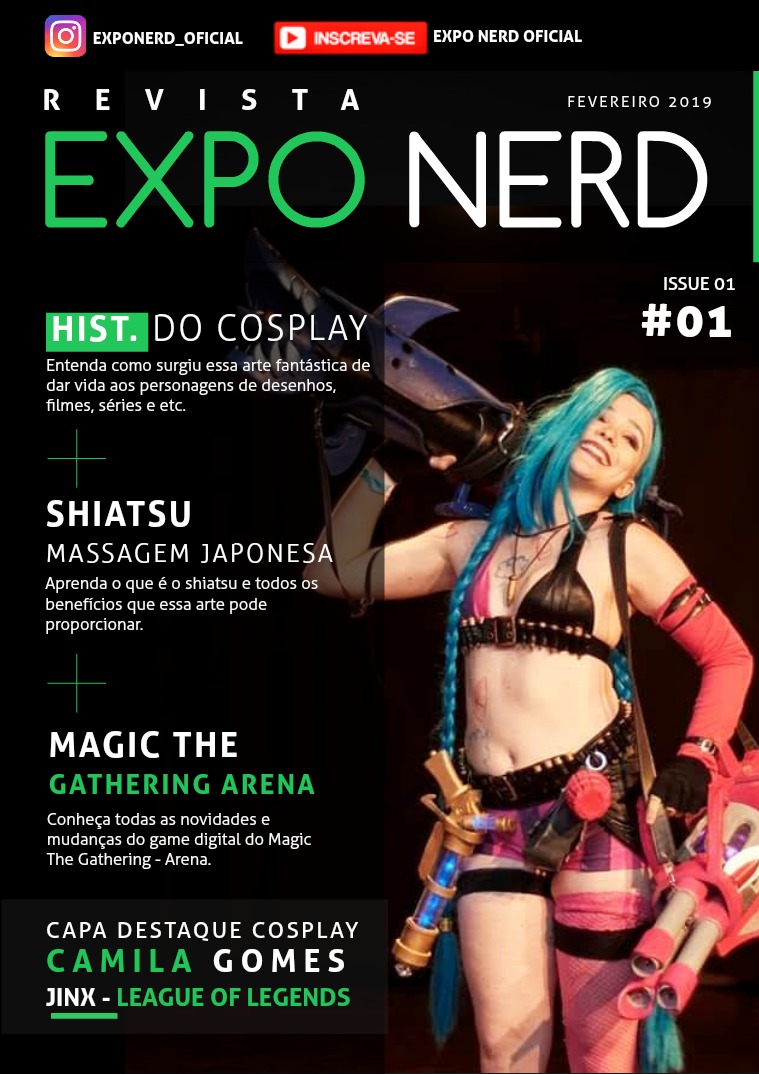 Revista Expo Nerd - Seu Conteúdo Nerd no Sul da Bahia Volume #01