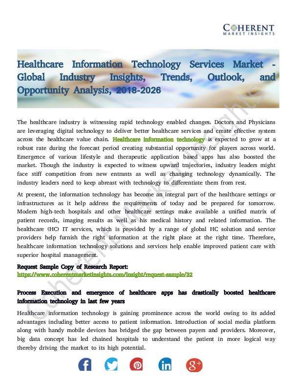 Healthcare Information Technology Services Market
