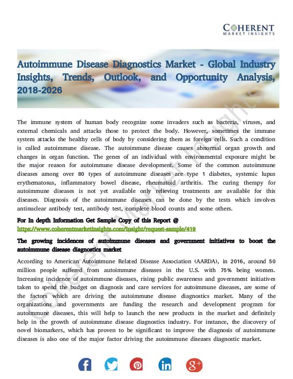 Autoimmune Disease Diagnostics Market