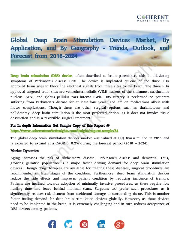Global Deep Brain Stimulation Devices Market