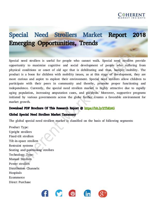 Special Need Strollers Market