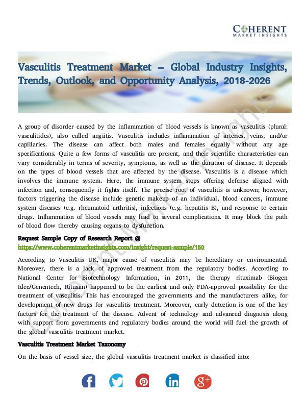 Vasculitis Treatment Market