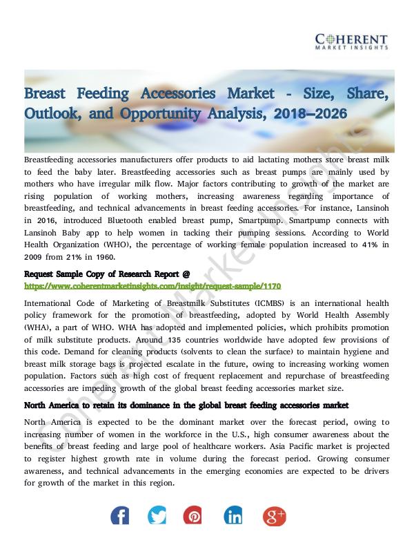 Breast Feeding Accessories Market