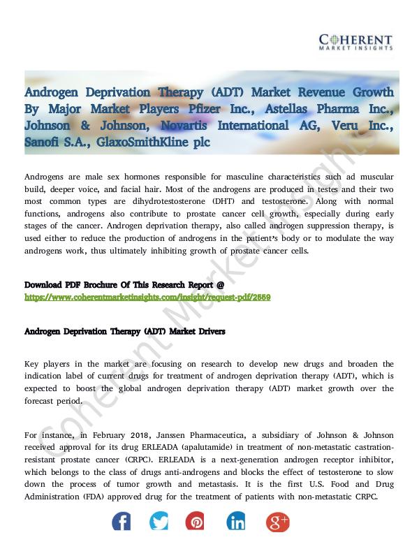 Androgen Deprivation Therapy (ADT) Market
