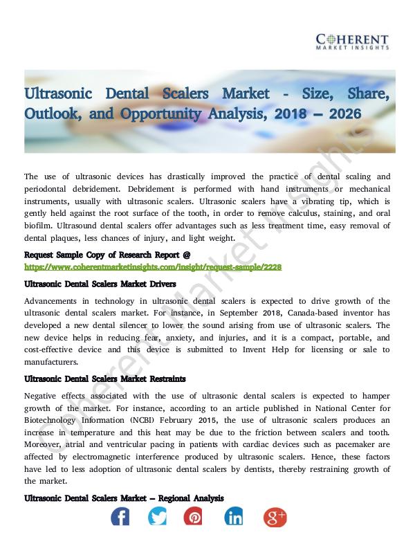Ultrasonic Dental Scalers Market