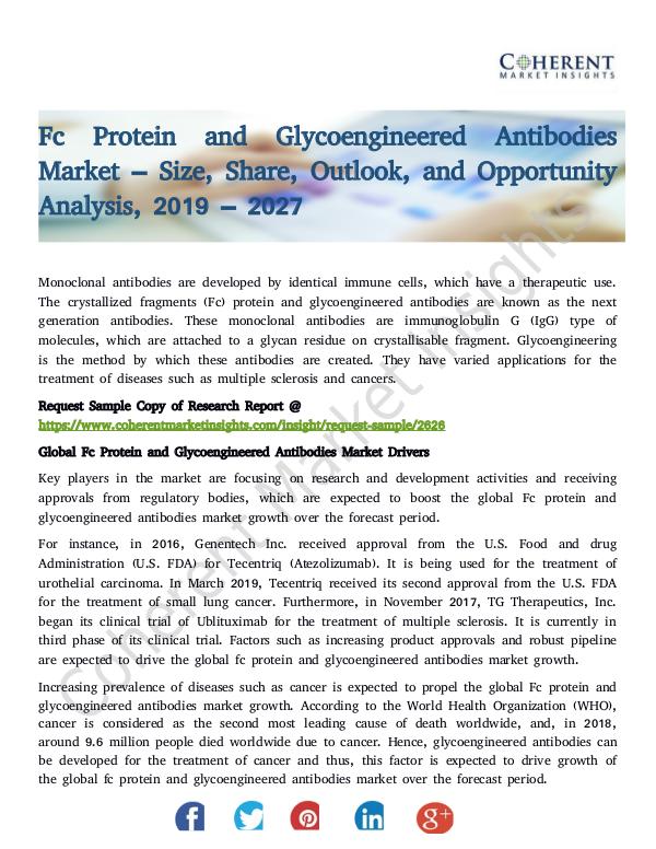 Fc Protein and Glycoengineered Antibodies Market