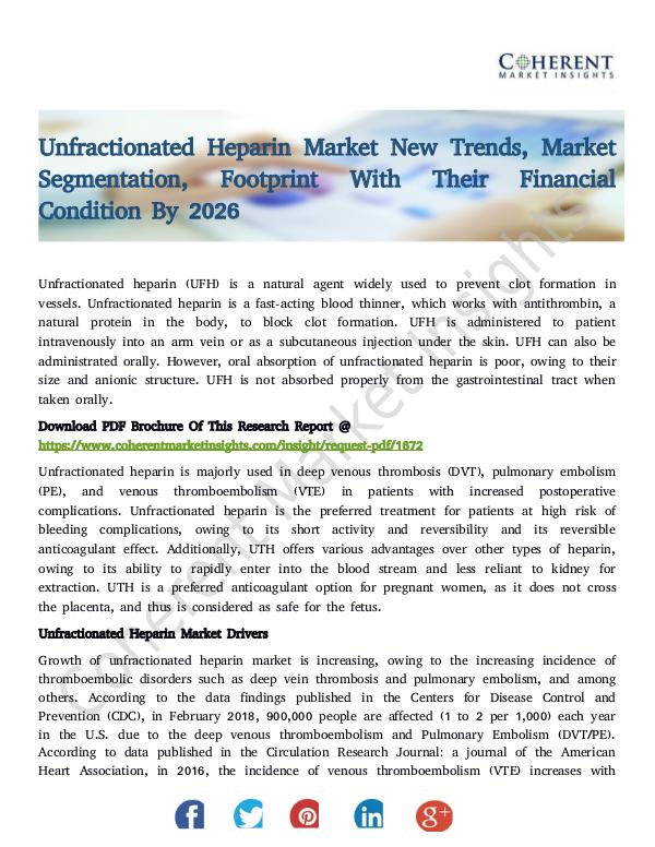 Unfractionated Heparin Market