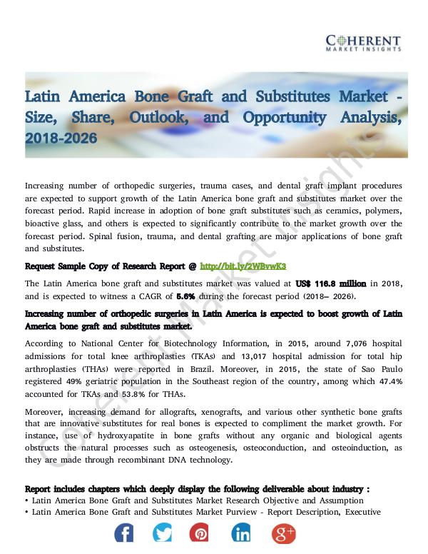 Latin America Bone Graft and Substitutes Market
