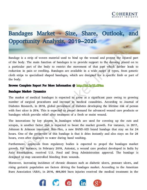 Bandages Market