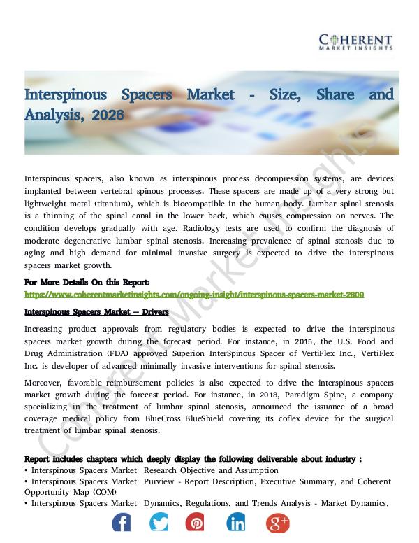 Interspinous Spacers Market