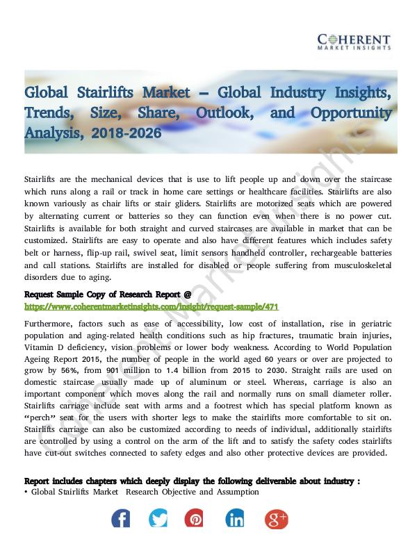 Stairlifts Market