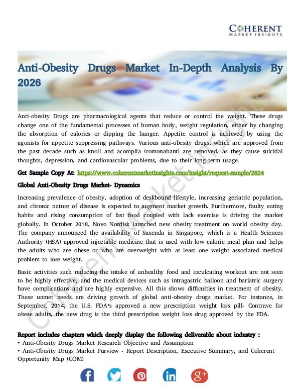 Anti-Obesity Drugs Market