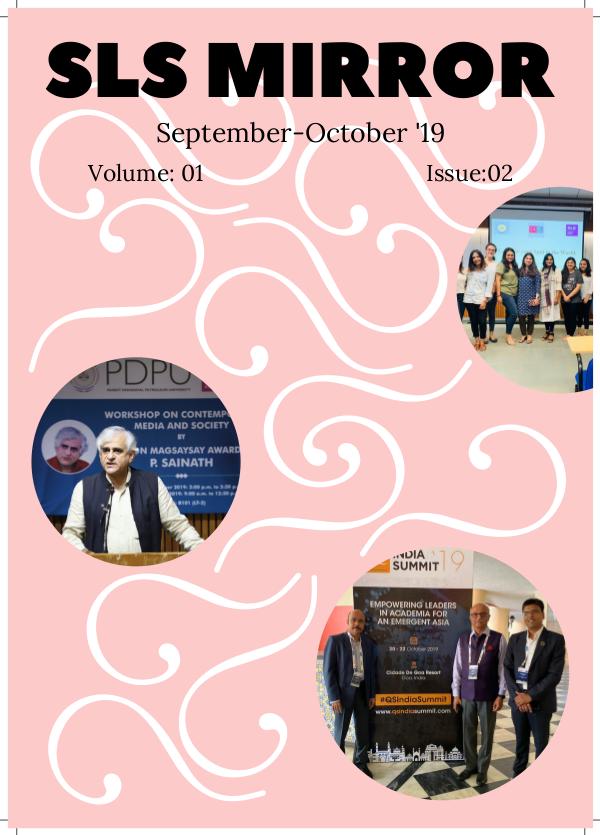 SLS Mirror - Sept.-Oct. 2019 SLS MIRROR_AUGUST 2019_VOL 1-ISSUE 2