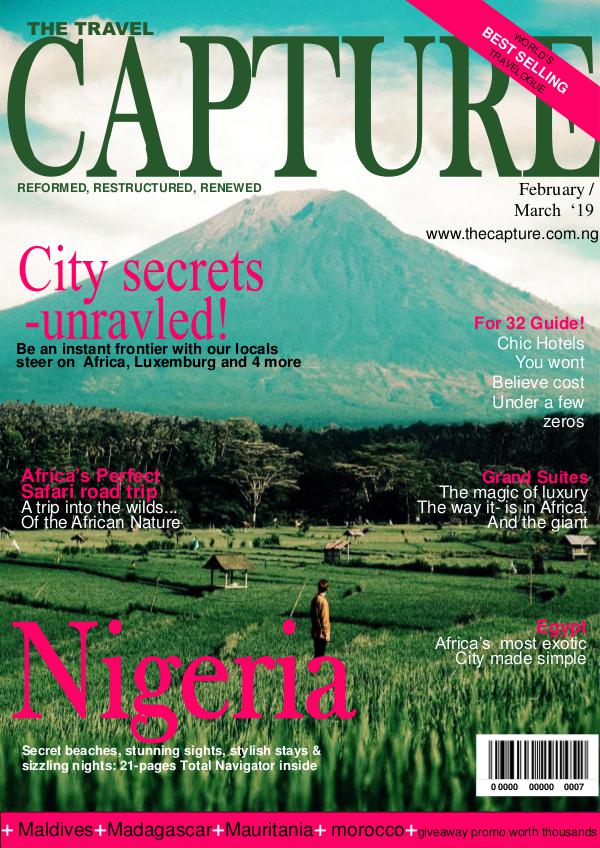 THE CAPTURE MAGAZINE THE CAPTURE TRAVEL