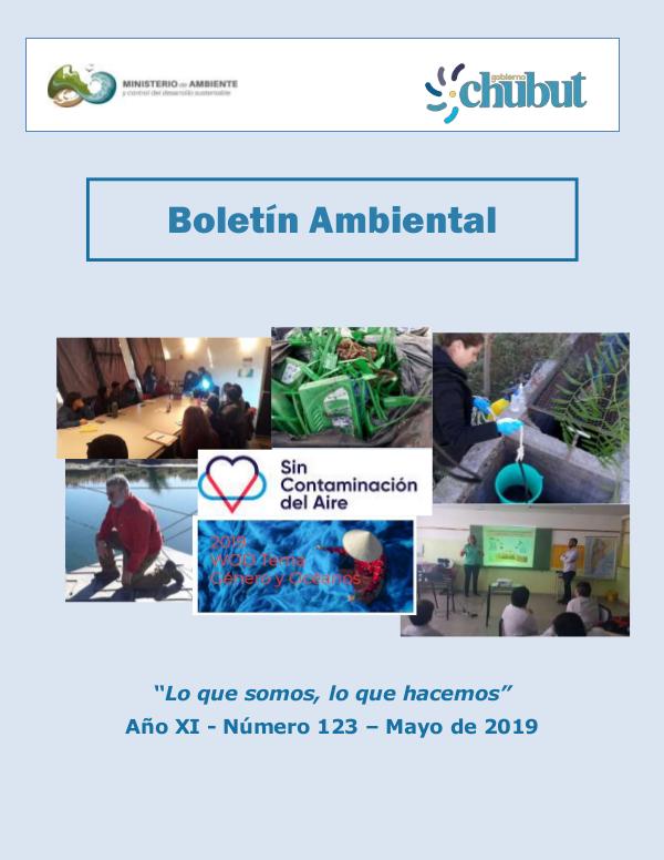 Boletín Ambiental N° 123 – Mayo 2019 Boletin 123 May 19