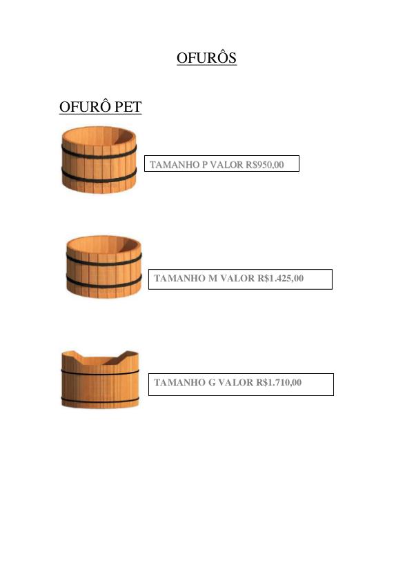 Catálogo Ofurô Brasil CATÁLOGO OFURÔ BRASIL