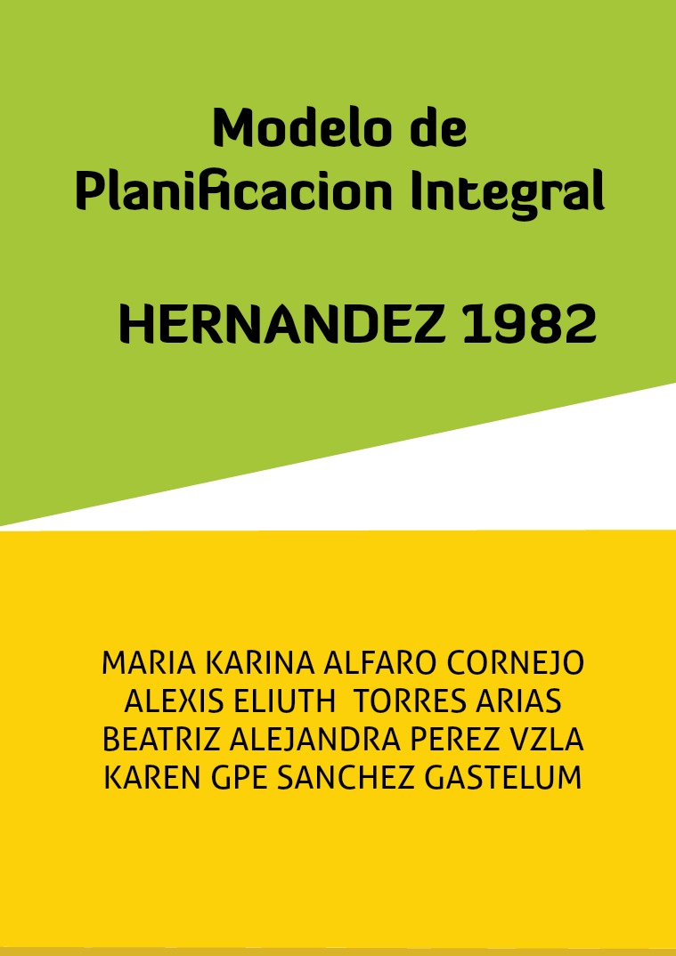 Modelo planificacion integral Molina 1982 Modelo de Planificación Turística