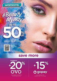 WATSONS Mailer Beauty My Way October 2019