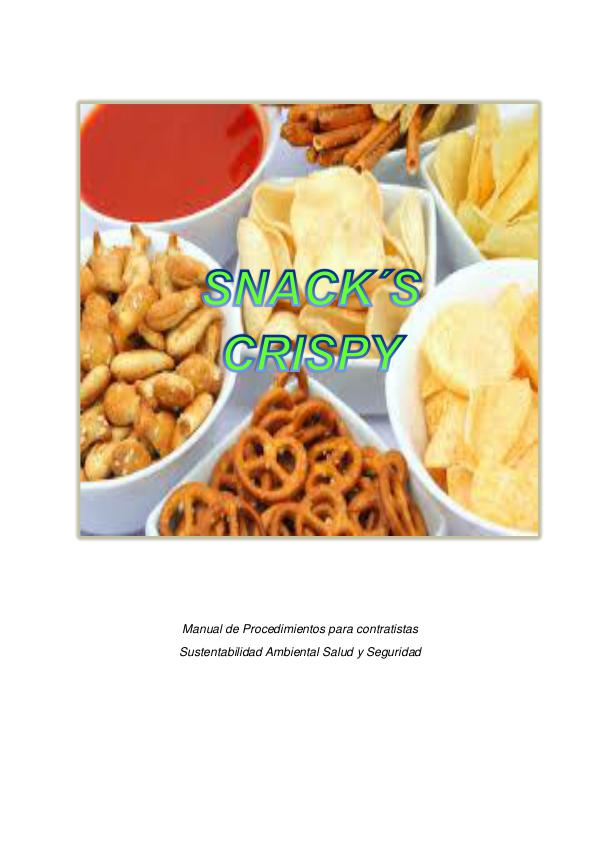 MANUAL DE PROCEDIMIENTOS Manual de procedimientos para contratista