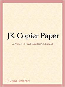 A4 Copy Paper Manufacturers in Thailand