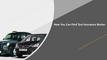 Why there is a need for a Taxi Insurance Policy?