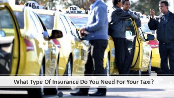 What Type Of Insurance Do You Need For Your Taxi