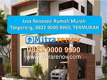 Jasa Bangun Rumah Tingkat Tangerang, 0822 9000 9990, TERMURAH