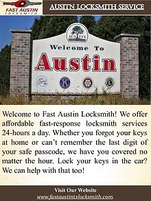 Ausitn Locksmith Service