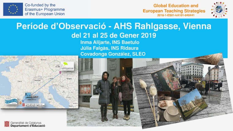 Job-shadowing in AHS Rahlgasse, Wien Job-showing experiences